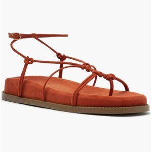 Schutz Calabria Sporty Sandals Sunset Ochre SZ US 10/EU 41 Anthropologie New